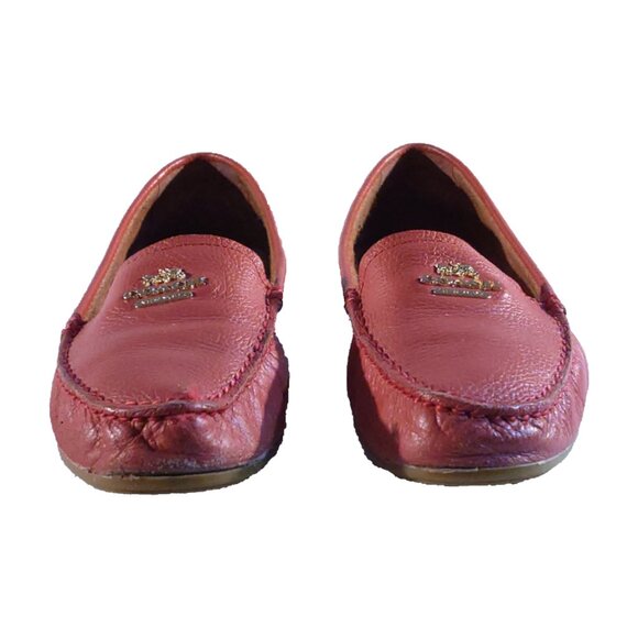 Coach Opal Pebble Grain Leather Driving Shoes - Picture 2 of 8